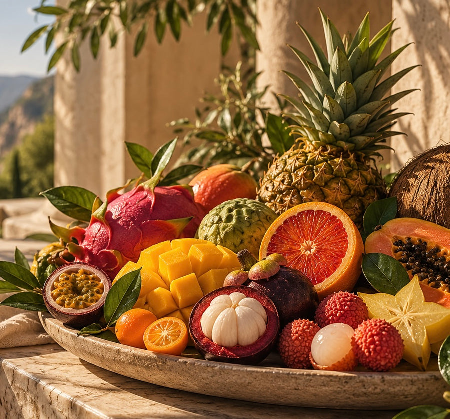 <p>The world's <em>finest</em> natural exotic fruits.</p>